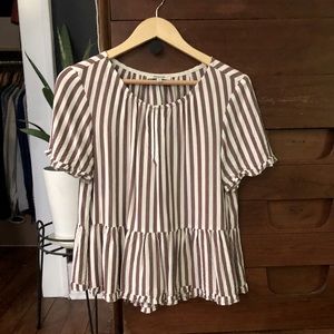 Madewell striped top